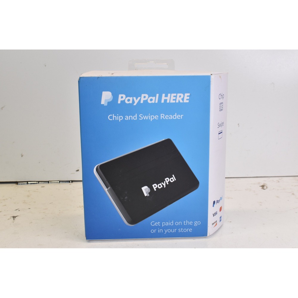 PayPal Chip and Swipe Reader Black Portable Bluetooth POS System New Open Box